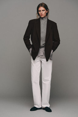 BLAZER CRUZADA OVERSIZE / Marr?n - Zara фото 5