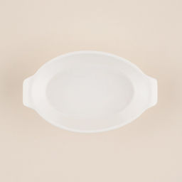 Форма для выпечки из жаропрочной керамики SL Home «Санторини», 300 мл, 16×9.7×4.5 см, цвет белый