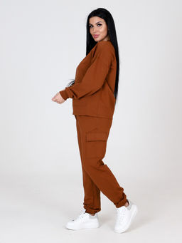 СК-2304 ЖЕНСКИЙ СПОРТИВНЫЙ КОСТЮМ (Кэмел) - А-дина фото 4