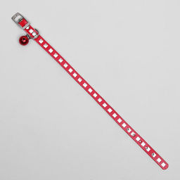 Ошейник из искусственной кожи с перламутровым декором, 30 х 1 см, микс цветов - Пижон фото 3