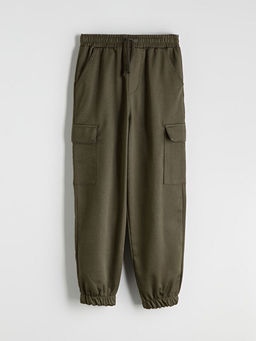 Beli Lastikli Erkek ?ocuk Kargo Jogger Pantolon