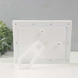 Фоторамка для фото 13?18 см Цветочная, пластик, фиолетовая, 23?2?18 см