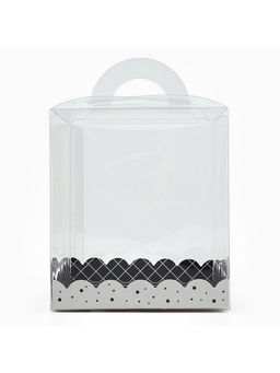 Цена за 5 шт. Коробка кондитерская, сундук, упаковка, For you, 16×16×18 см