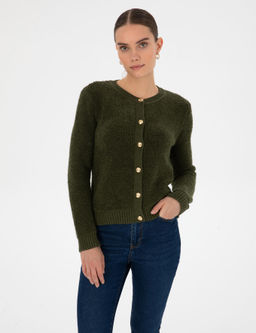 Haki Slim Fit Triko H_rka - Pierre cardin фото 3