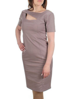8016 BEIGE Платье женское
