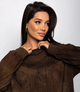 Свитшот #КТ8110 (1), хаки