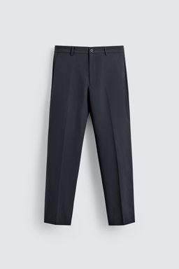 NON-IRON TECHNICAL SUIT TROUSERS - Zara фото 7