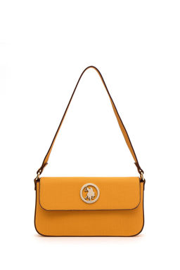 Женская горчичная сумка через плечо Неожиданная скидка в корзине
