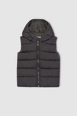 Водонепроницаемый водоотталкивающий надувной жилет для маленьких мальчиков - Defacto фото 5