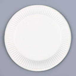 Набор бумажной посуды: 6 тарелок, 6 стаканов, цвет голубой - Страна карнавалия фото 4