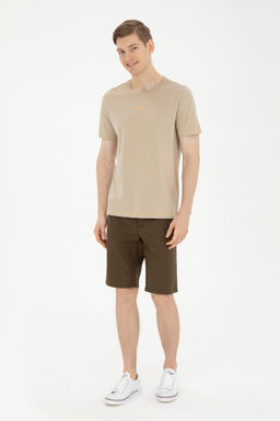 Мужская футболка светло-хаки - U.s. polo assn фото 11