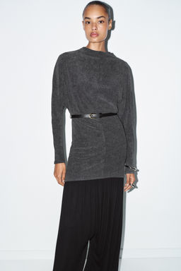 SOFT BELTED DRESS - Zara фото 5