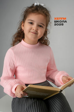 Блузка для девочки с длинным рукавом Happyfox