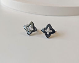 Серьги с керамикой