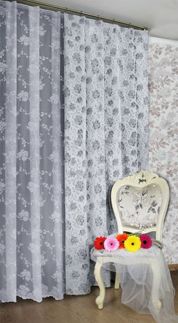 Метраж,
арт. 3878/180, РОЗЫ, цвет основы серый, рисунок - черный,