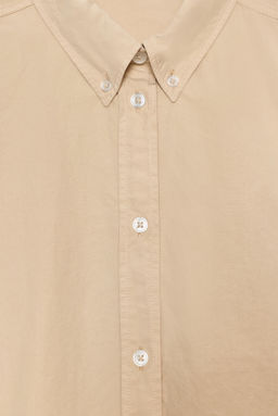 WASHED POPLIN SHIRT - Zara фото 8
