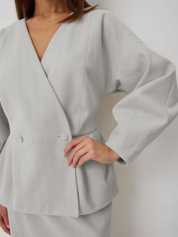 Жакет VN fashion 1048 серый