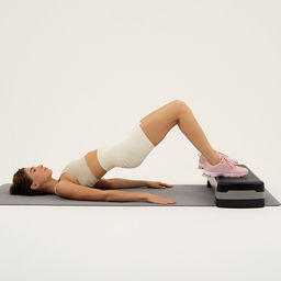 Степ-платформа ONLYTOP, 2-уровневая, 68×28×15 см, до 100 кг