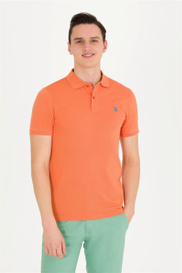 U. S. Polo Assn Мужская базовая футболка с воротником поло и плиткой - U.s. polo assn фото 7