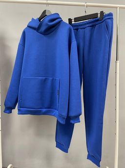 Костюм мужской утепленный ПРЕМИУМ качество, С НАЧЕСОМ футер 3х нитка - Knitka wear фото 2