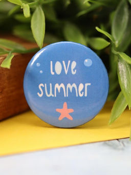 Набор значков 3 шт. iLikeGift Shark "LOVE SUMMER"