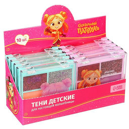 Цена за 2 шт. Тени для век детские, 4 цвета «Подружки», Сказочный патруль, МИКС