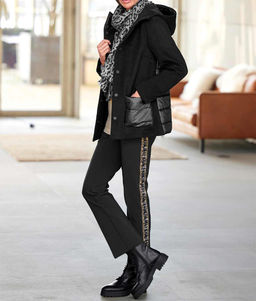 Брюки, черные