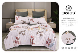 Одеяло BORIS Бархатный сатин двухсторонний ODBORDBS014 Евро