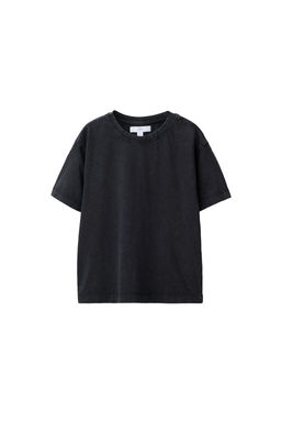CAMISETA B?SICA EFECTO LAVADO / Gris antracita - Zara фото 6