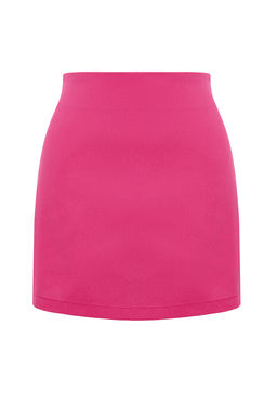 TRENDYOLMILLA Bej Basic Yuksek Bel A-line Mini Boy Dokuma Etek TWOSS22ET0136  фото 5