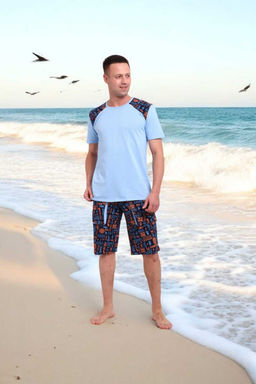 Мужской костюм 39057