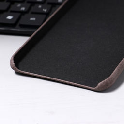 Чехол LuazON для iPhone 7 Plus/8 Plus, с отсеком под карты, кожзам, коричневый