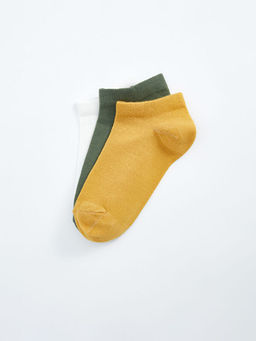 Basic K?z ?ocuk Patik ?orap 3l? - Waikiki фото 2