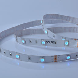 ULS-Q211 5050-30LED/m-IP20-3M-RGB RRP24C24 Комплект светодиодной ленты 3м. IP20. RGB. Адаптер 24Вт. Контроллер с пультом. TM Volpe.