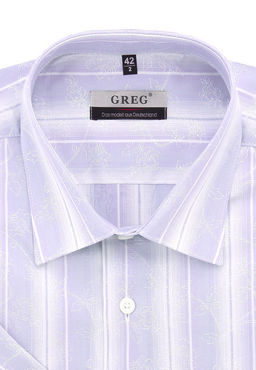 Сорочка мужская короткий рукав GREG Gb713/309/27/Z