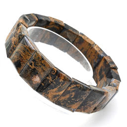 Браслет из петерсита прямоугольник 18*12мм, 55,4г