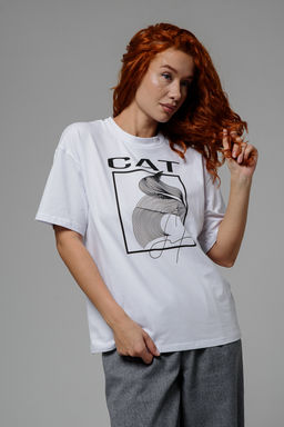 8506/1 Футболка женская оверсайз - Натали фото 208