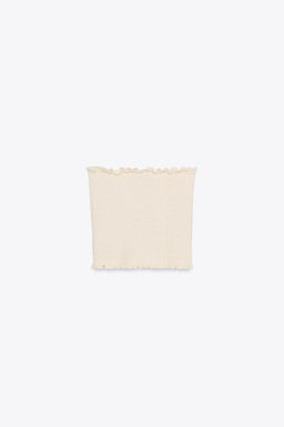 KNIT BANDEAU TOP - Zara фото 8