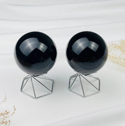 Шар из черного Обсидиана