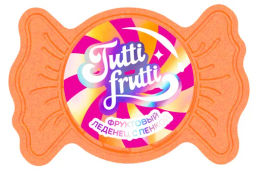 FABRIK 100гр Фруктовый леденец д/ванны с пенкой Tutti frutti