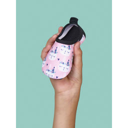 Коралловые тапочки аквашузы детские Зайка - Bearwear фото 3