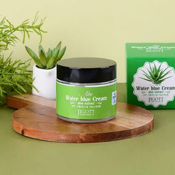 Jigott Крем для лица восстанавливающий с экстрактом алоэ вера / Water Blue Cream Aloe, 70 мл