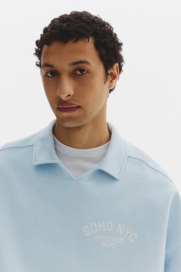 Sudadera de rugby Oversized Fit - H&m фото 7