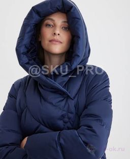 Пальто женское LZA-D101129-DN, 
темно-синий - Steinberg фото 4