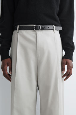 PANTAL?N STRAIGHT LEG TOBILLERO DE ALGOD?N - H&m фото 4