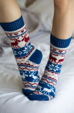 Женские шерстяные носки Happyfox