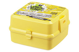 Ланч-бокс 1,2 л 15*15*9 см Бенто SUB + вилка и ложка (модель 487)