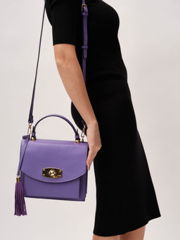 Сумка Azaro 30694 фиолетовый цветок