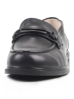 06-DEB33-1 BLACK Туфли женские (натуральная кожа)