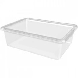 Ящик для хранения "Palm" 26л, 550х396х172мм (бесцветный)